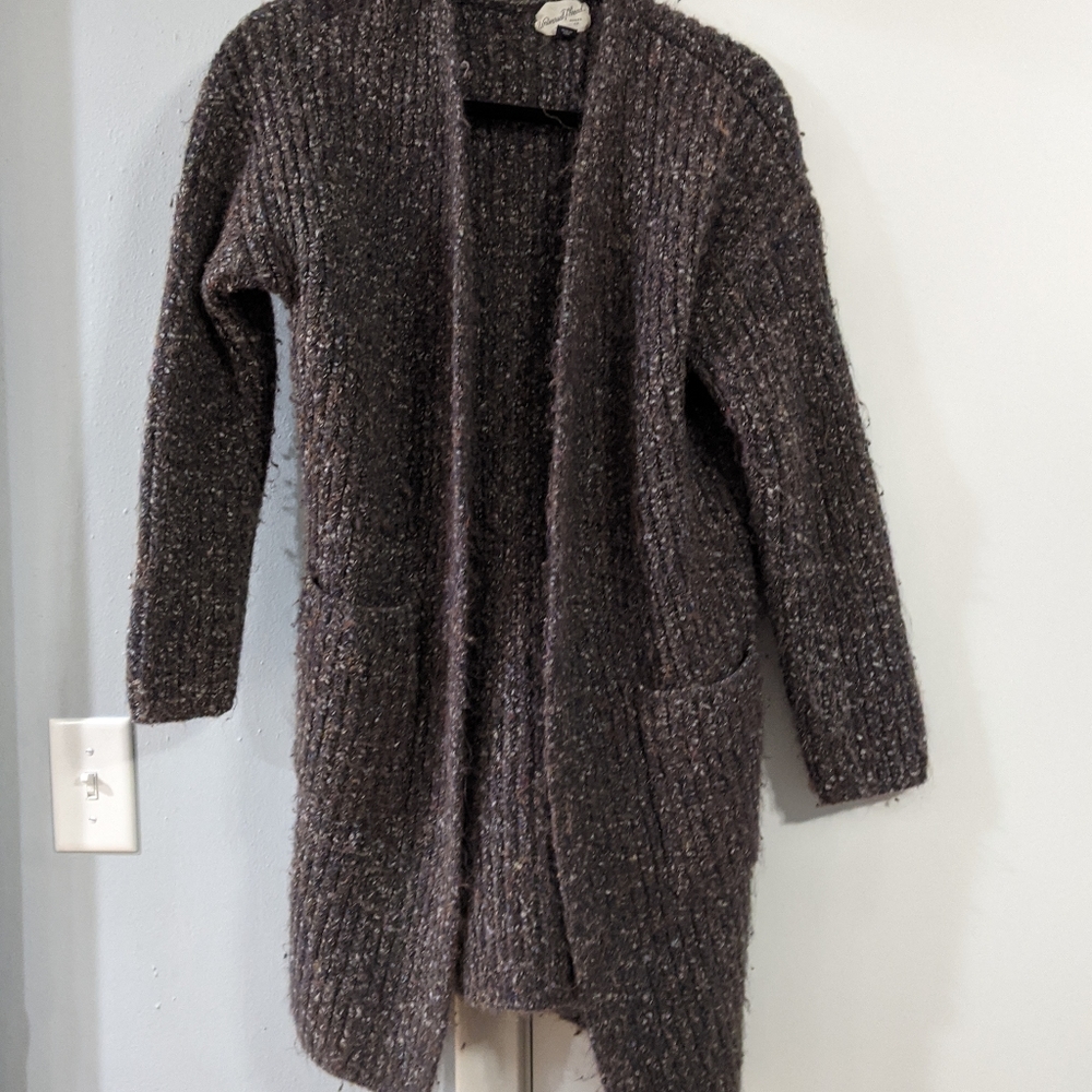 Target universal thread long cardigan